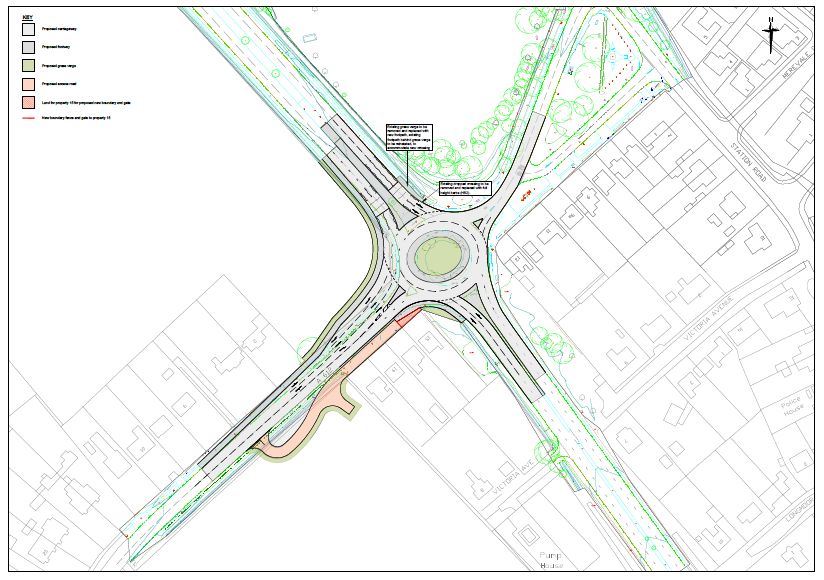 A614 junction improvements Nottinghamshire County Council