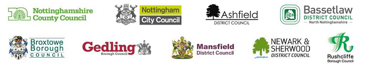 Local councils in Nottinghamshire