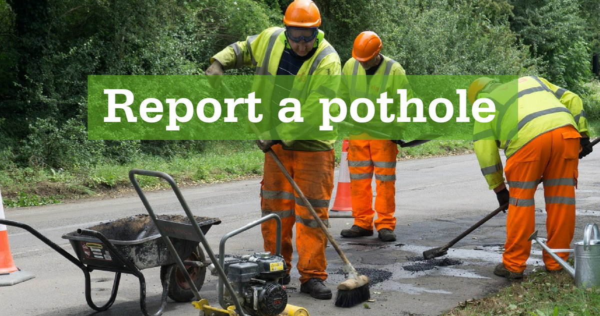 gov report a pothole
