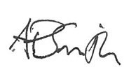 Adrian Smith's signature