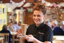 Grannies Tearooms apprentice Keia Watson