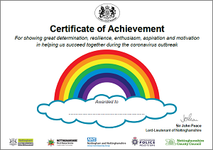 Certificate of achievement