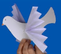 Paper turtle dove