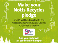 Notts Recycles pledge is a great way to get young people thinking about the environment