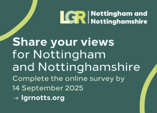 Local Government Reorganisation: Share your views, complete the online survey by 14 September 2025.