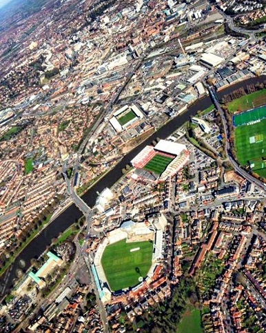 Nottinghamshire sports grounds