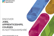 New resource to search for Notts-based apprenticeships and training course