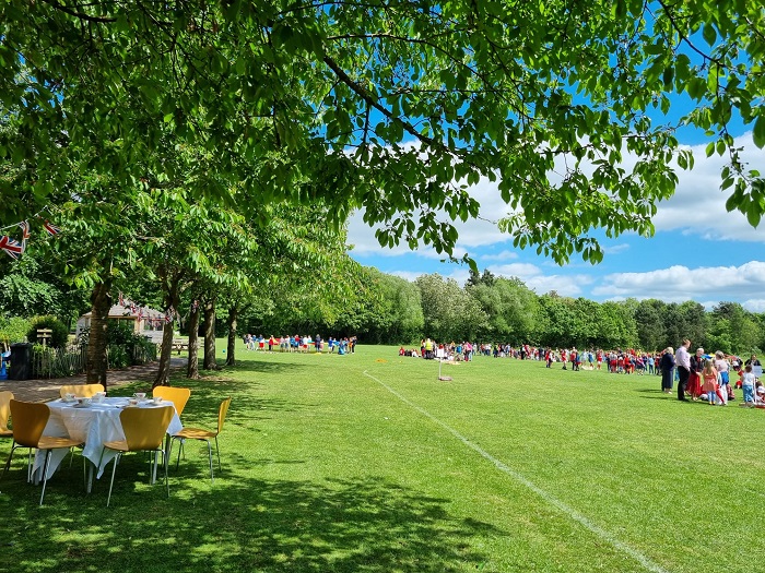 Preparations for jubilee celebrations at st peters school ruddington