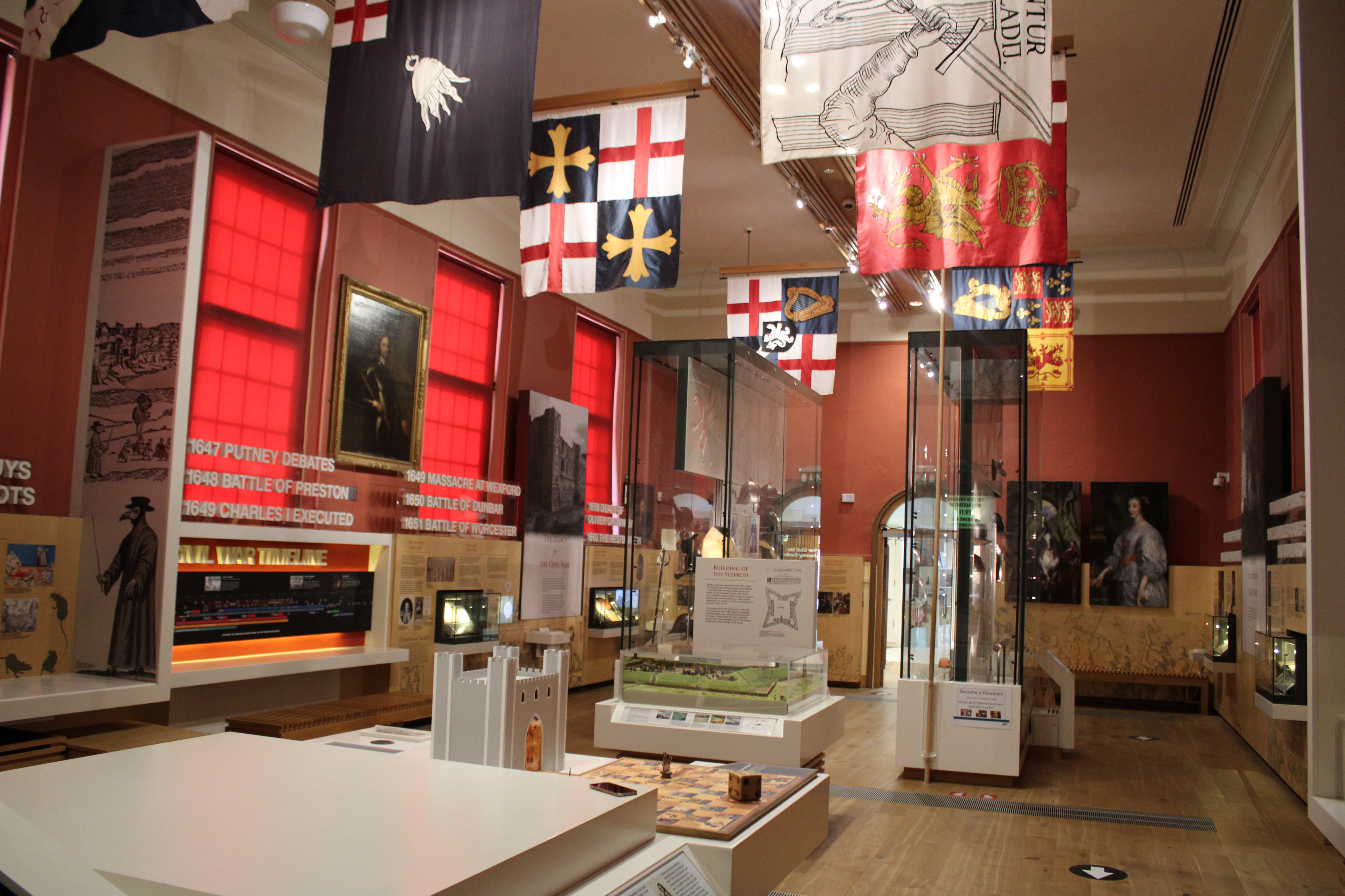 Displays at the National Civil War Centre