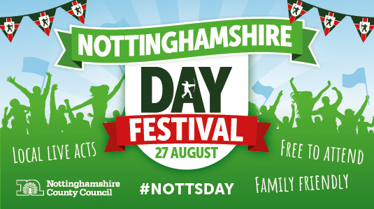Nottinghamshire Day Festival 27 August 