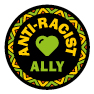 Anti-racist ally logo