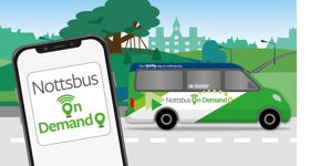 Nottsbus On Demand graphic