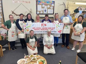 Food for life celebration group of people