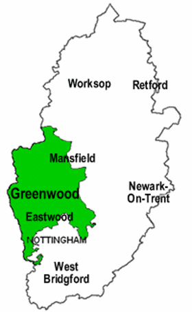 Map of Greenwood Community Forest