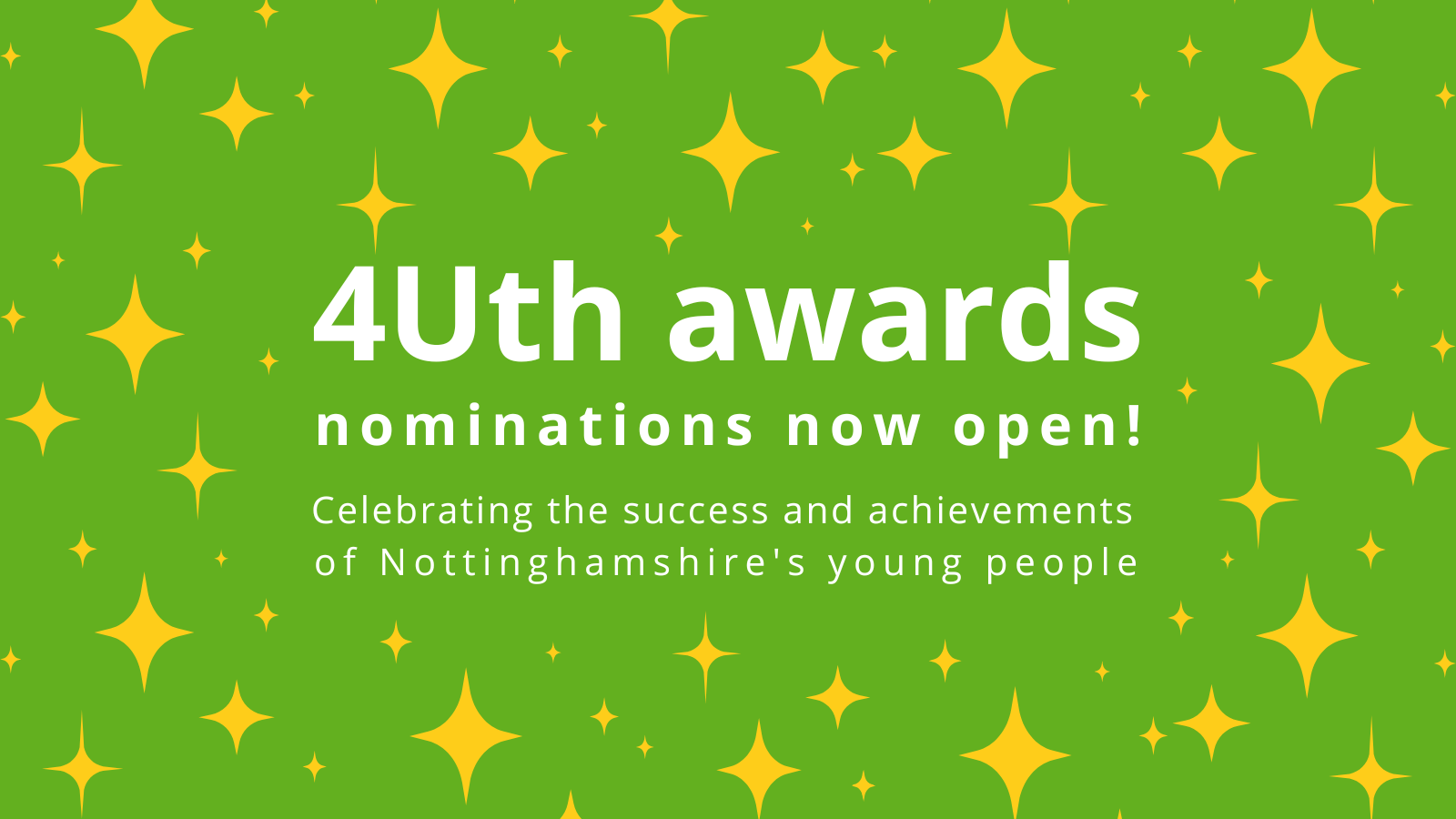 4Uth awards nominations now open