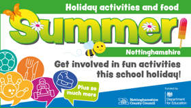 Holiday Activities and Food Programme summer info-graphic.