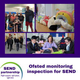 Ofsted monitoring inspection for SEND