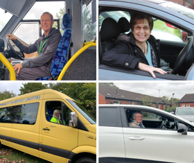 Volunteer drivers from around the county.