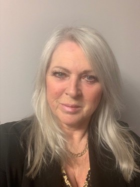 A female with light blonde hair in a black blazer. Tania Middleton, Group Manager for Shared Lives at Nottinghamshire County Council.