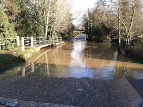 Flooding at Rufford Ford