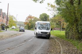 Bus 528 at Bestwood Country Park