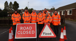 Celebrating our 50th community flood signage volunteer scheme in Colwick
